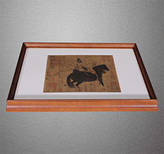 增城书画装裱配框服务案例